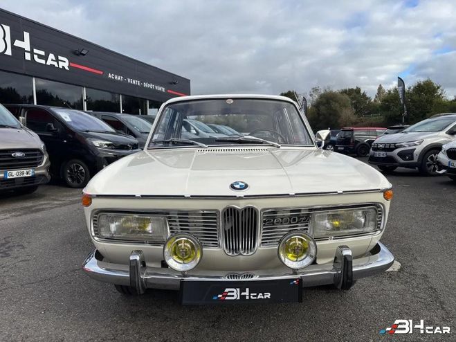 BMW 2000 ti TILUX 120CH Blanc de 1968