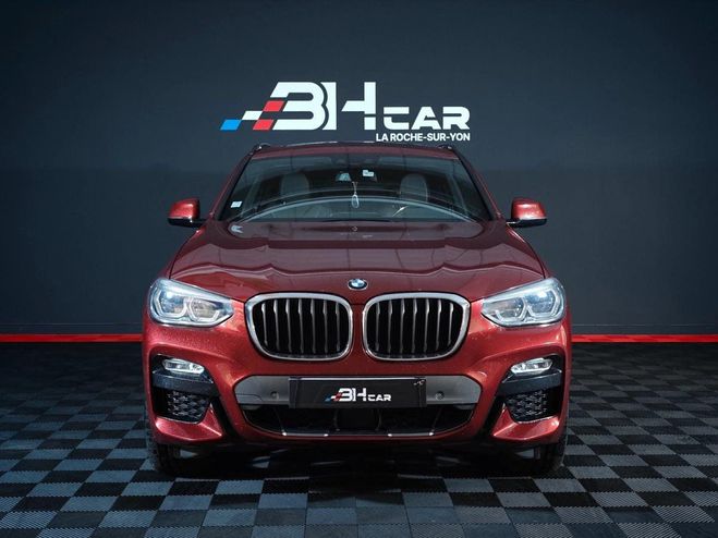 BMW X4 G02 M-SPORT X / X-DRIVE 25d 231ch BVA8 / Rouge de 2018