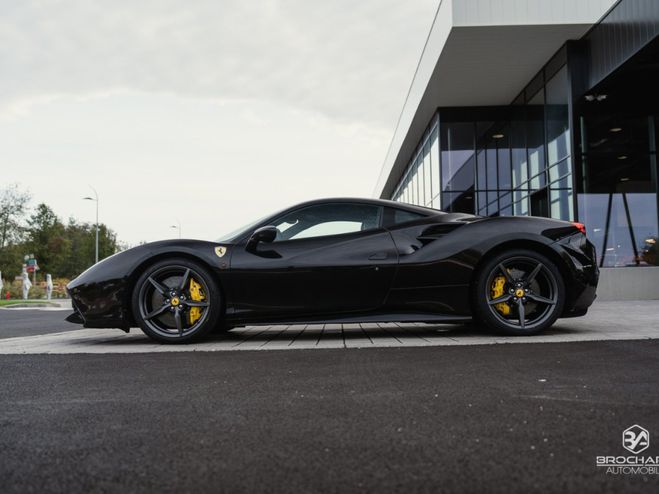 Ferrari 488 GTB / V8 3.9l 670 CH BVA 7 / Nero Dayton Noir de 2018