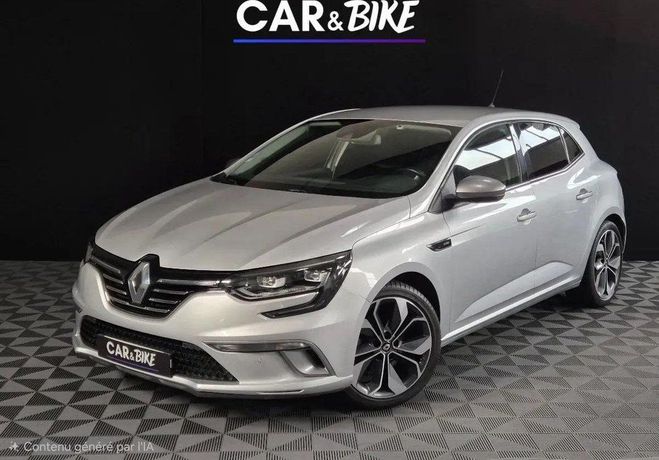Renault Megane 1.2 TCE 130 ENERGY INTENS GT LINE Gris de 2017
