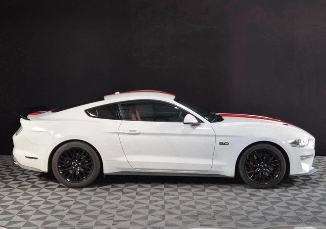 Ford Mustang FASTBACK 5.0 450 GT V8 RECARO Blanc de 2019