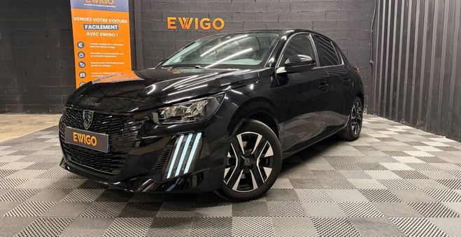 Peugeot 208 1.2 puretech 100 allure s&s carplay virt Noir de 2024