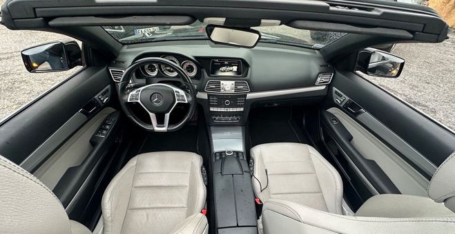 Mercedes Classe E CABRIOLET 2.2 250D 205CH AMG LINE 9G-TRO Noir de 2016