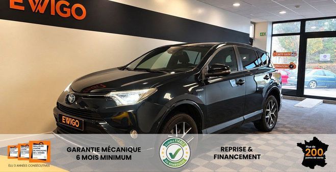 Toyota RAV 4 rav-4 2.5 197h hybrid full-hybrid design Bleu de 2017