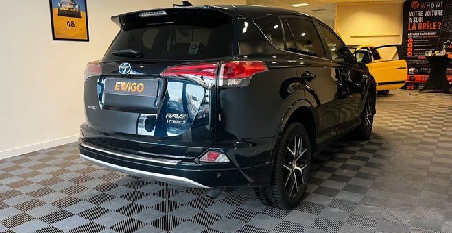 Toyota RAV 4 rav-4 2.5 197h hybrid full-hybrid design Bleu de 2017