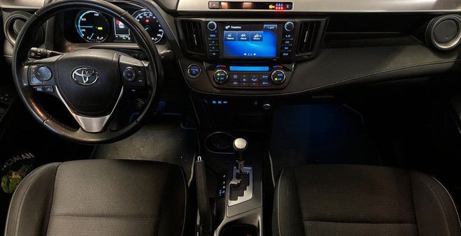 Toyota RAV 4 rav-4 2.5 197h hybrid full-hybrid design Bleu de 2017