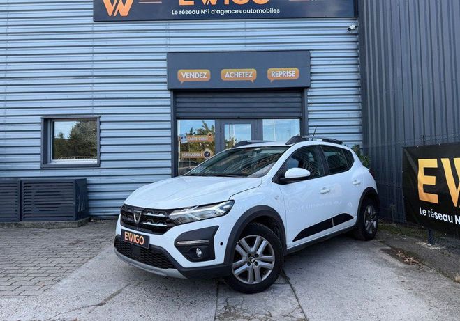 Dacia Sandero STEPWAY 1.0 TCE 90ch CONFORT CVT BVA 1�r Blanc de 2021
