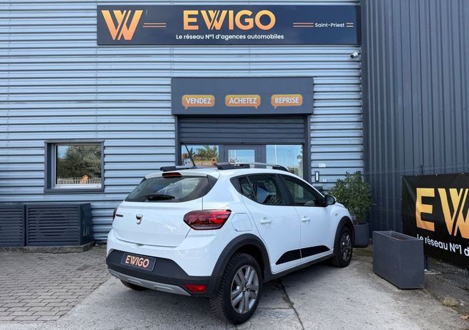 Dacia Sandero STEPWAY 1.0 TCE 90ch CONFORT CVT BVA 1�r Blanc de 2021