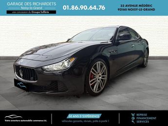  Voir d&eacute;tails -Maserati Ghibli 3.0 V6 275 D A &agrave; Noisy-le-Grand (93)