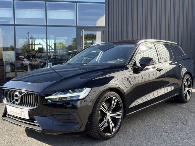 Volvo V60 T6 AWD RECHARGE 340ch INSCRIPTION GEARTR Noir de 2020