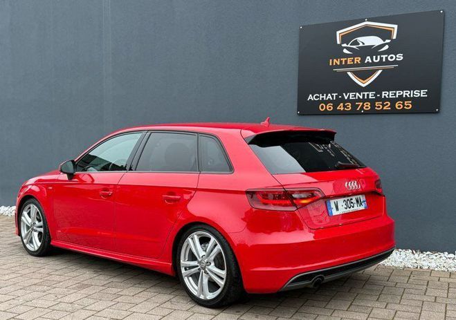 Audi A3 Sportback TFSI S-LINE Rouge de 2014