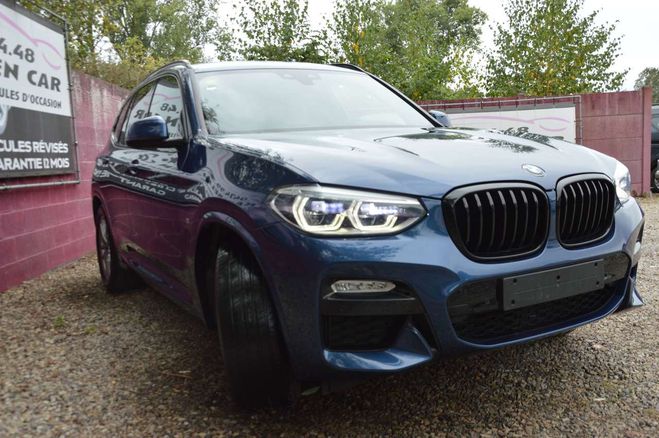 BMW X3 2.0dA xDrive20 Pack M Boite automatique  Bleu M�tallis� de 