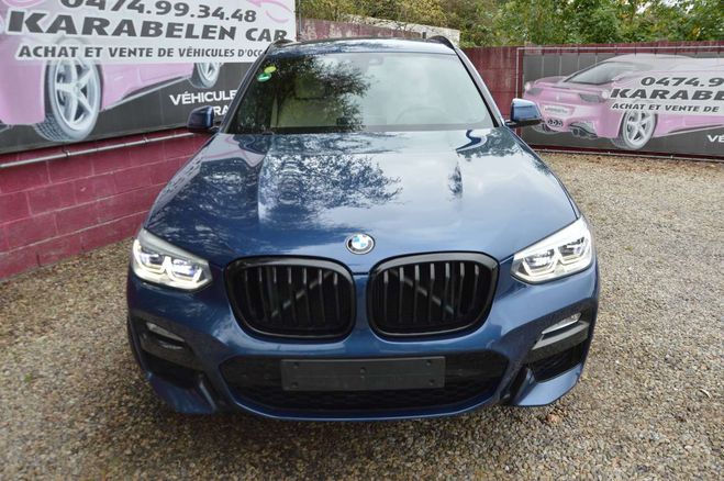 BMW X3 2.0dA xDrive20 Pack M Boite automatique  Bleu M�tallis� de 