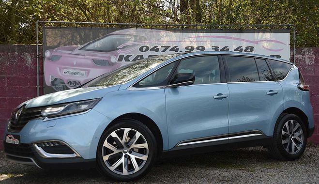 Renault Grand Espace 1.6dCi Initiale Boite automatique 7PL Fu Bleu M�tallis� de 