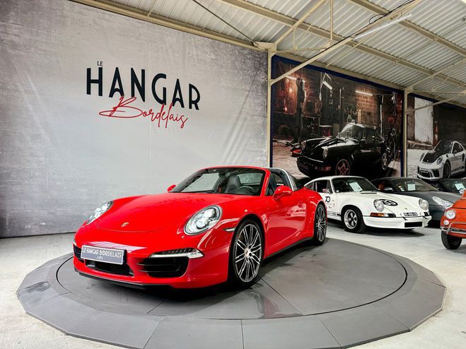 Porsche 911 Type 991 Targa 4S 3.8 400ch PDK7 Rouge Indien de 2014