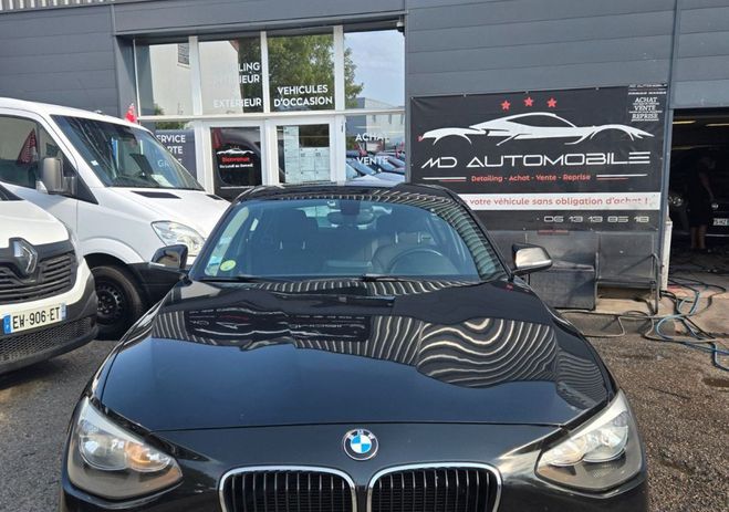 BMW Serie 1 F20 118d 143 ch Executive Noir de 2011