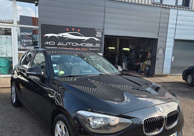 BMW Serie 1 F20 118d 143 ch Executive Noir de 2011