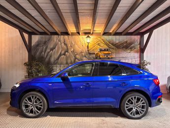  Voir d&eacute;tails -Audi Q5 Sportback 40 TDI 204 CV SLINE QUATTRO S- &agrave; Charentilly (37)