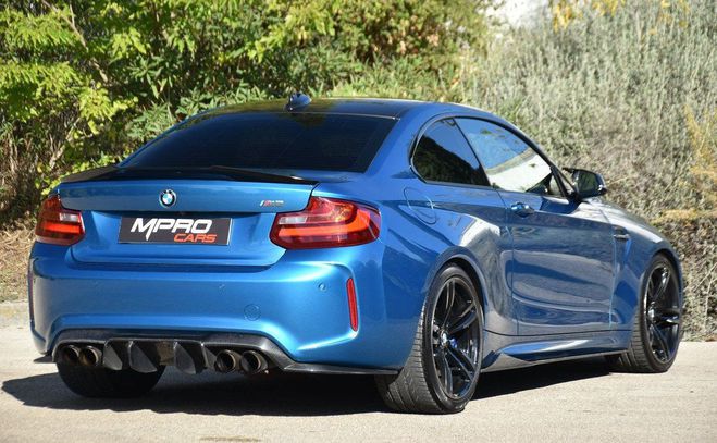 BMW M2 DKG 370ch ? KIT CARBONE COMBIN�S FILET�S Bleu de 2017