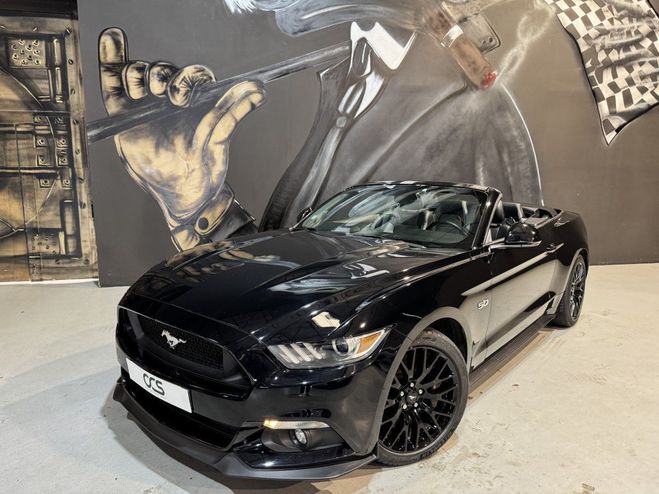 Ford Mustang Convertible V8 BVA6 GT 2eme Main ORIGINE Noir de 2016