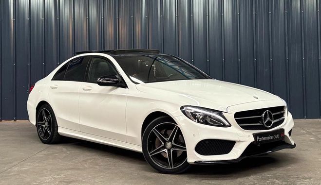 Mercedes Classe C 1.6 120 AMG LINE - Garantie 1 an - Toit  Blanc de 2016