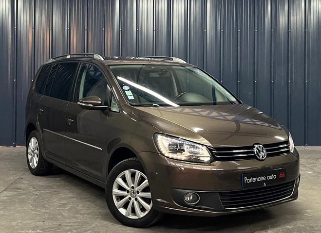 Volkswagen Touran 1.4 TSI 140 CARAT DSG - Garantie 1 an -  Marron de 2012