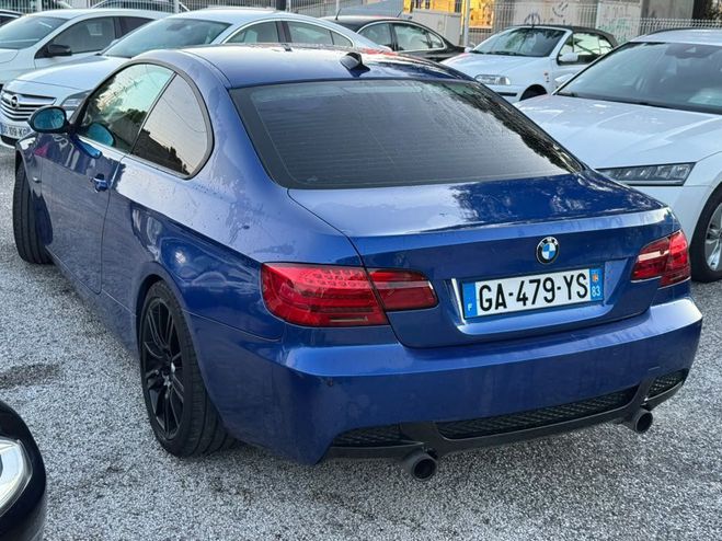 BMW Serie 3 COUPE (E92) 325IA 218CH SPORT BLEU F de 2007