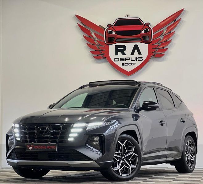 Hyundai Tucson 1.6 CRDI N Line Hybride Leger -Diesel 13 Gris Fonc� M�tallis� de 2022