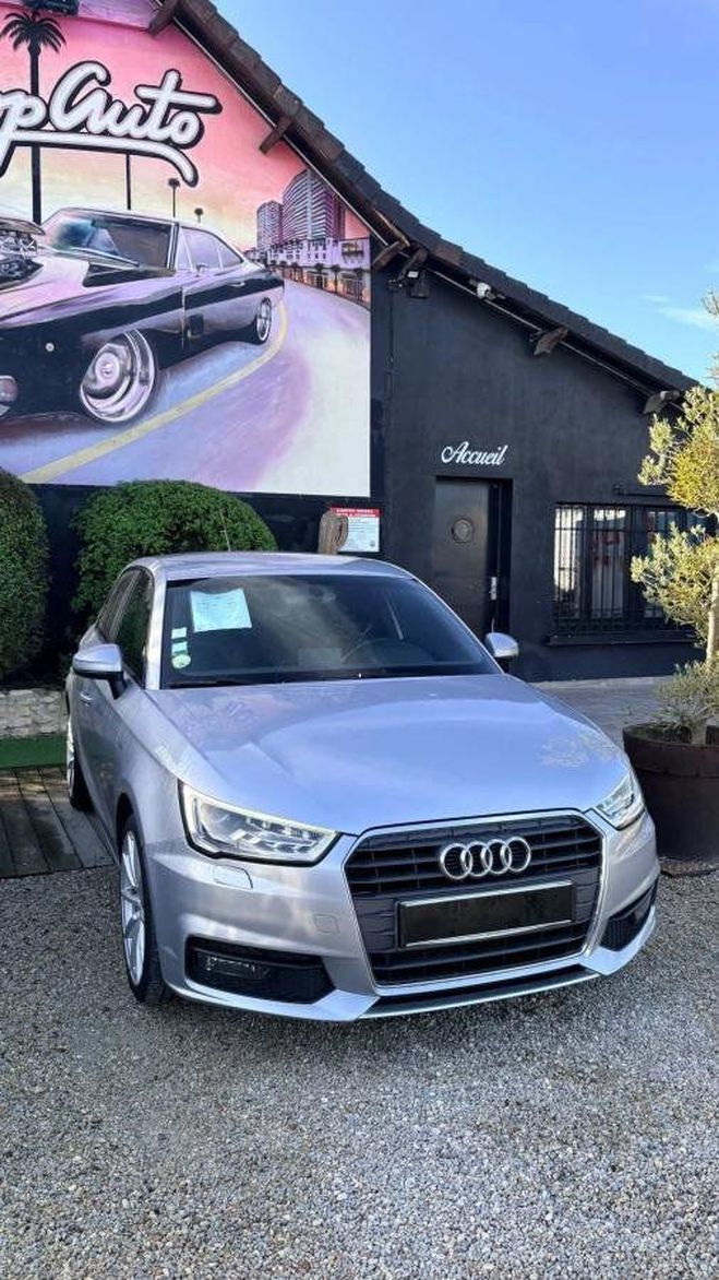 Audi A1 1.4 TDI 90 ULTRA S-LINE Gris de 2017