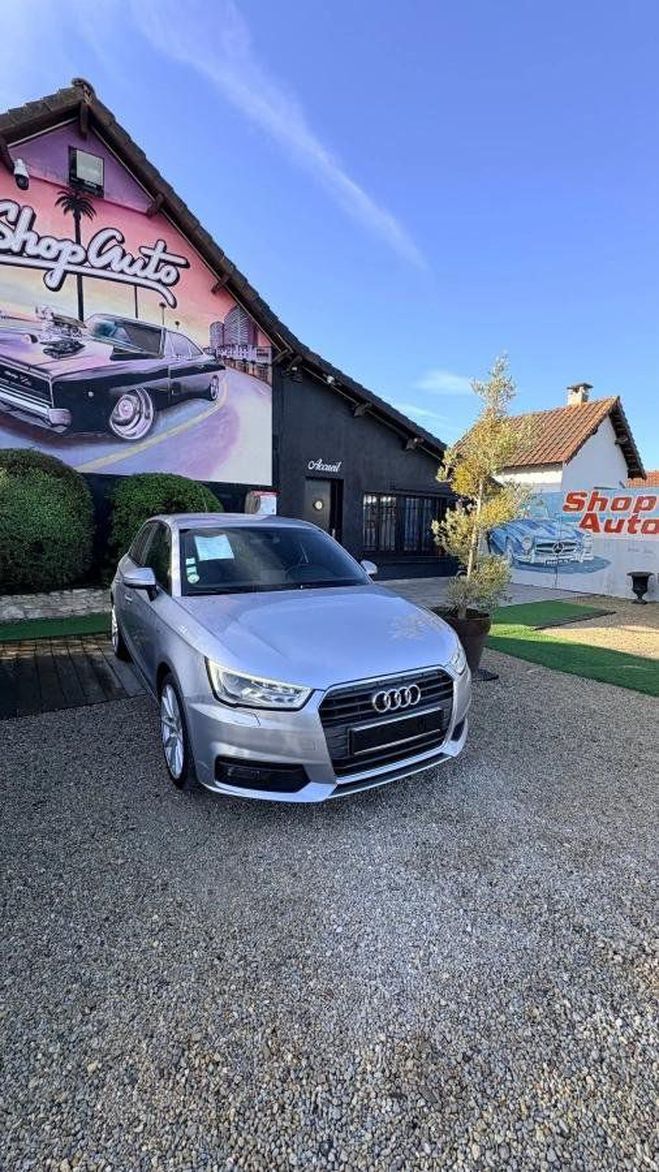 Audi A1 1.4 TDI 90 ULTRA S-LINE Gris de 2017