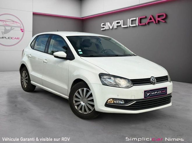 Volkswagen Polo 1.4 TDI 90 CONFORTLINE Blanc de 2017