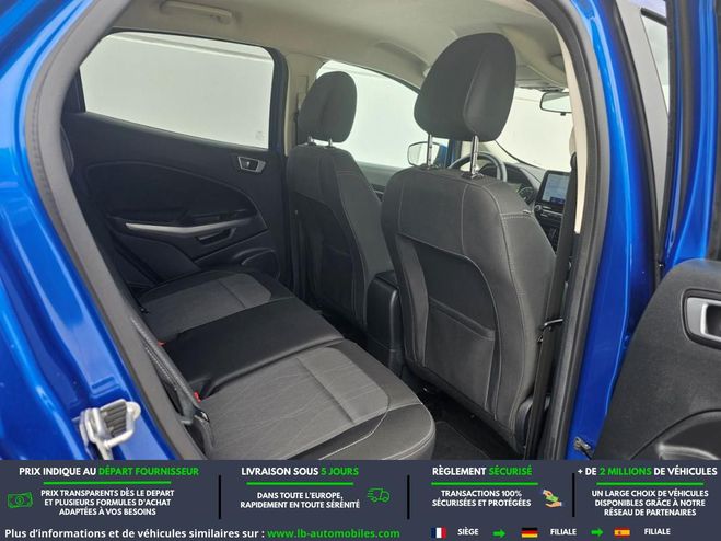 Ford Ecosport 1.0 EcoBoost 125ch BVM Bleu de 2019