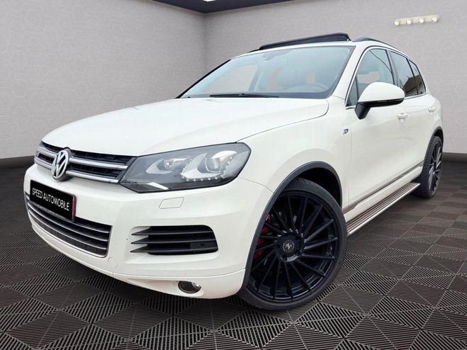 Volkswagen Touareg 3.0 V6 TDI 240 CV RLINE Carat 4Motion Blanc de 2011
