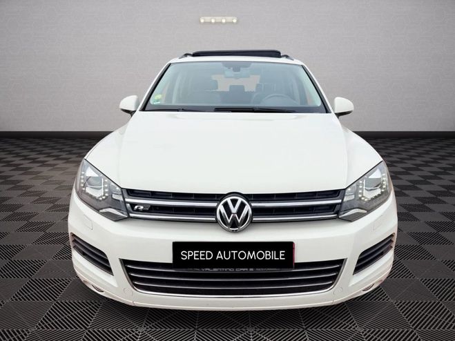 Volkswagen Touareg 3.0 V6 TDI 240 CV RLINE Carat 4Motion Blanc de 2011