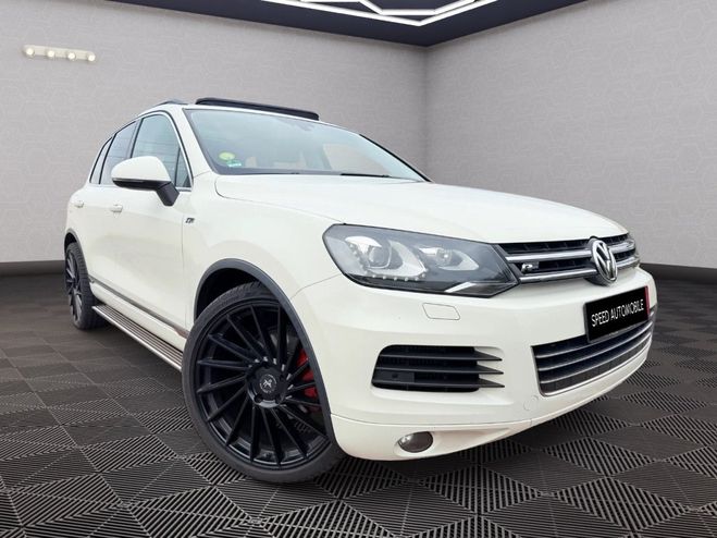 Volkswagen Touareg 3.0 V6 TDI 240 CV RLINE Carat 4Motion Blanc de 2011