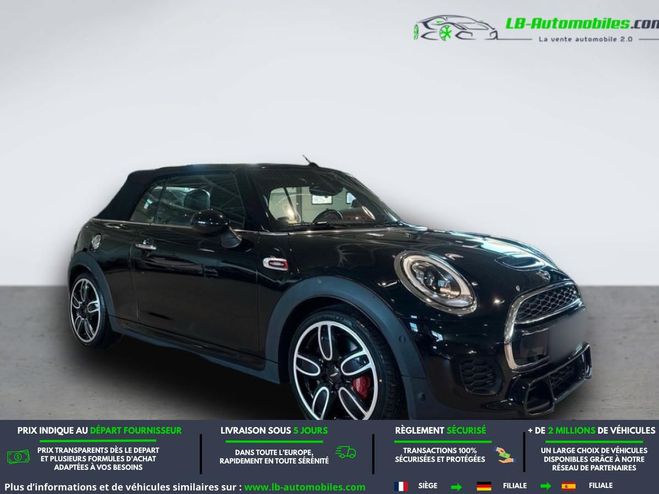 Mini Cabrio 231 ch John  Works BVA Noir M�tallique de 2017