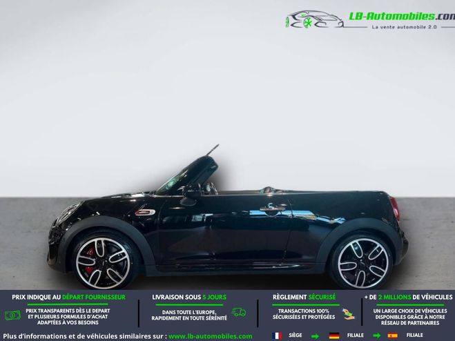 Mini Cabrio 231 ch John  Works BVA Noir M�tallique de 2017