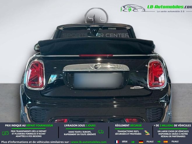 Mini Cabrio 231 ch John  Works BVA Noir M�tallique de 2017