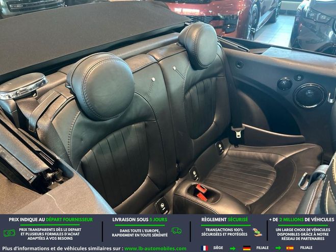 Mini Cabrio 231 ch John  Works BVA Noir M�tallique de 2017