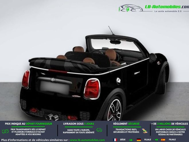 Mini Cabrio 231 ch John  Works BVA Bleu de 2016