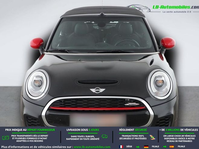 Mini Cabrio 231 ch John  Works BVM Noir M�tallique de 2017