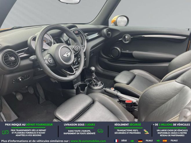 Mini Cabrio One 102 ch BVM Orange de 2017
