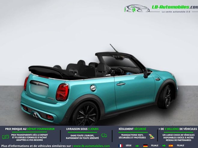 Mini Cabrio S 192 ch BVA Bleu M�tallique de 2019