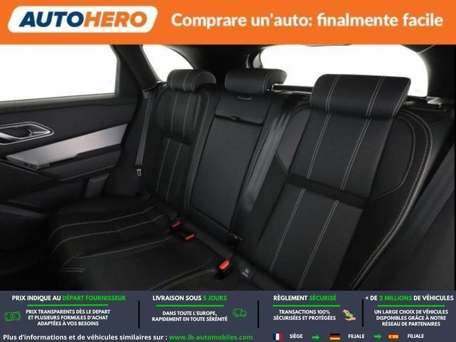 Land rover Range Rover Velar 2.0L D180 BVA Gris M�tallique de 2020