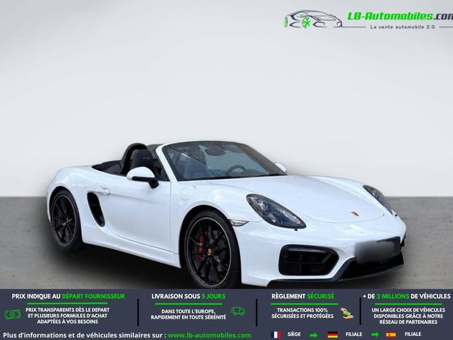 Porsche Boxster 3.4i GTS 330 ch BVA Blanc M�tallique de 2015
