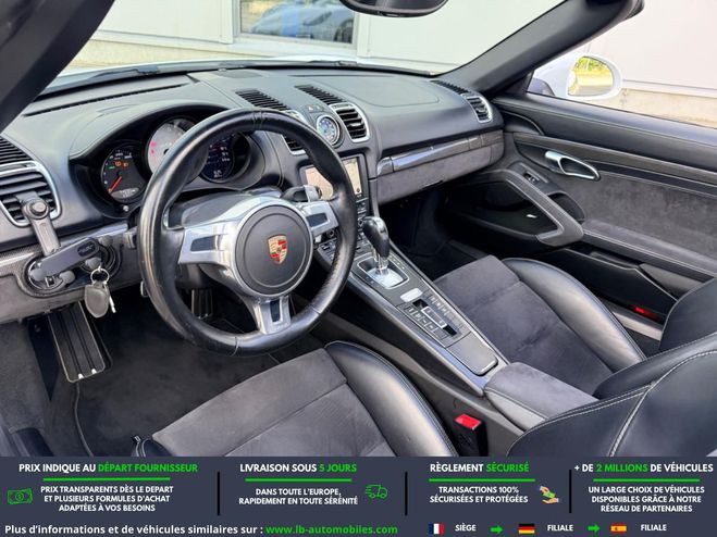 Porsche Boxster 3.4i GTS 330 ch BVA Blanc M�tallique de 2015