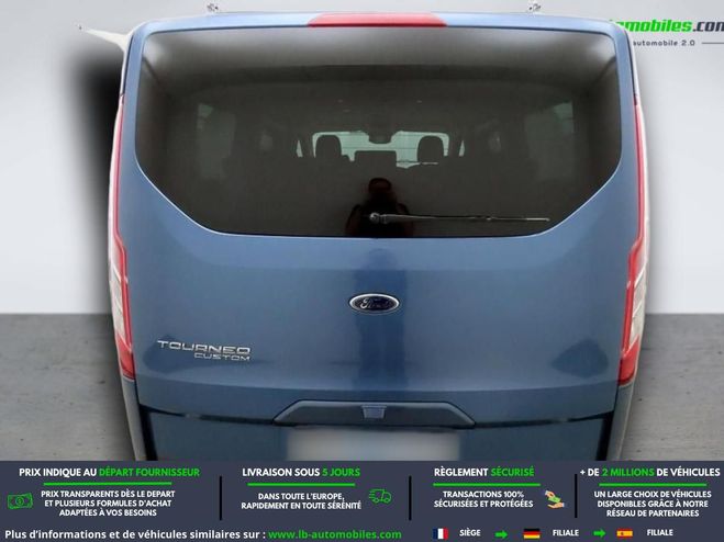Ford Tourneo Custom 320 L1H1 2.0 EcoBlue 185 Mhev Bleu M�tallique de 2021