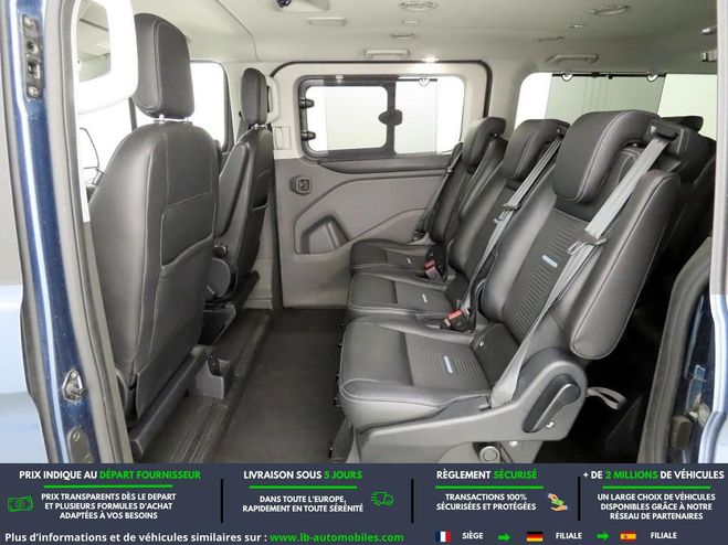 Ford Tourneo Custom 320 L1H1 2.0 EcoBlue 185 Mhev Bleu M�tallique de 2021