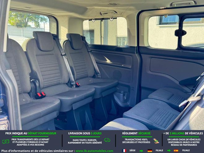 Ford Tourneo Custom 320 L1H1 2.0 EcoBlue 185 BVA Bleu de 2020