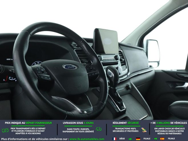 Ford Tourneo Custom 320 L1H1 2.0 EcoBlue 185 BVA Blanc de 2020